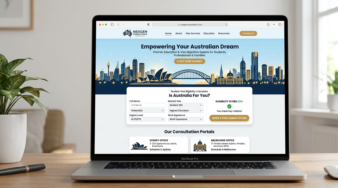 NexGen Consultants Australian Visa & Education Advisory Portal